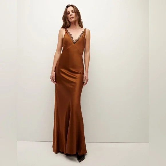 stretch silk charmeuse dress Long Laetitia Slip in Black Stretch Silk Charmeuse  LFrank